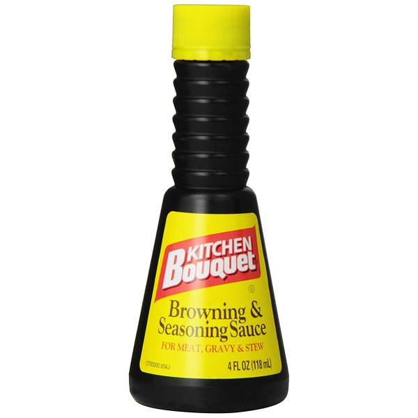 Kitchen Bouquet Browning and Seasoning Sauce 3 (three) 4-Ounce Bottles