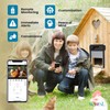 Seveat Automatic Chicken Coop Door with HD Camera, Solar Powered