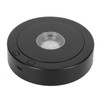 LED Rotating Display Base Black 360 Degrees 80s Circle Battery