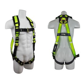 Safewaze FS185-SAFELINK-2X SafeLink Full Body Harness: 1D, MB Chest, TB Legs (2X)