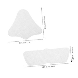 FRCOLOR Nose Pore Strip Mask 160pcs Non Woven Blackhead Eliminating Strips Deep Cleansing Patches Lightweight and Flexible Sheet Mask for Skin Care