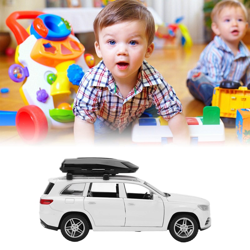 1/32 Alloy Diecast Model Cars Pull Back Electronic Toys Vehicle