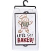 Primitives by Kathy Dish Towel Let's Get Baked