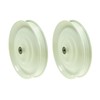 Klaufix DDR Wheel 12.5 Inch White Set of 2