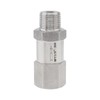 PNXKTXO 304 Stainless Steel Check Valve, 3/8" NPT Male x