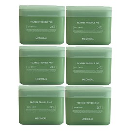 Mediheal Tea Tree Trouble Pads 100 Sheets (6 Packs) / Circle / 메디힐 티트리 트러블 패드 100매 6개  써클