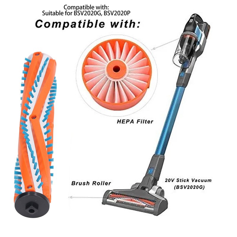 Replacement Main Brush for BSV2020G BSV2020P Cordless Stick Vacuum Cleaner