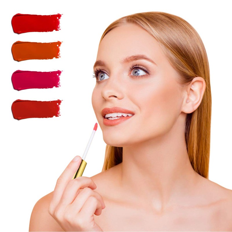 Frcolor Lip Gloss Tube Lip 10ml Clear Container Divider Bottle