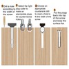 8Pcs Woodworking Chamfer Drilling Tool Wood Plug Cutter Drill Bit