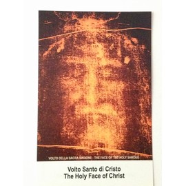 I G J Many pictures with the prayer of the sacred view of Christ - the face of the sacred touriner grave cloth with the prayer (bi-languages) - Italian/English