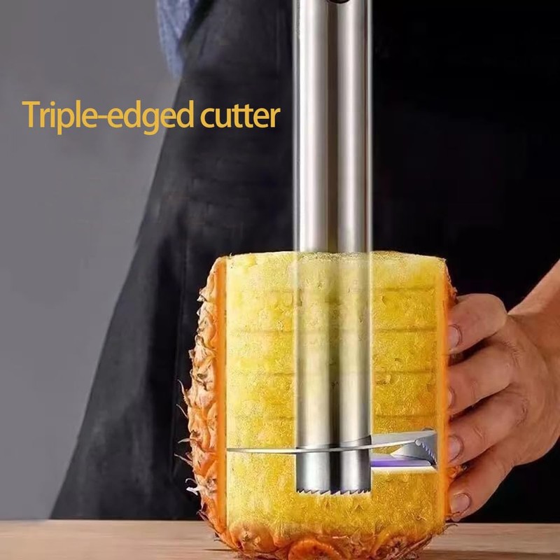 Stainless Steel Pineapple Cutter Pineapple Peeler Pineapple Corer Tool with