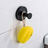 Luckwaii Pack of 2 Suction Cup Hooks, No Drilling Suction