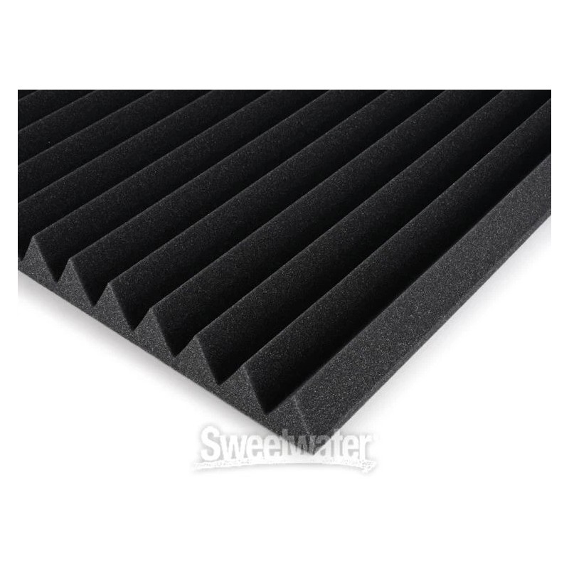 Auralex 2" Studiofoam Wedge 2'x2' Acoustic Panel - Charcoal (pair)