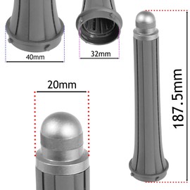 SPARES2GO 20mm 0.8" Long Slim Barrel compatible with Dyson fits Airwrap Hair Styler