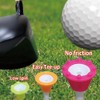 BIRDIE79 Premium Big Head Silicone Golf Tees 3-1/4 - Adjustable