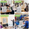 Loghot Aluminum Alloy Pocket Chart Cell Phones Storage Cabinet for