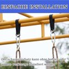 Set of 2 swing tree attachment rope, swing hanging kit,