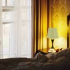 Totority Green Bedside Lamps Lampshade Taper Fabric Lampshade Simple Style