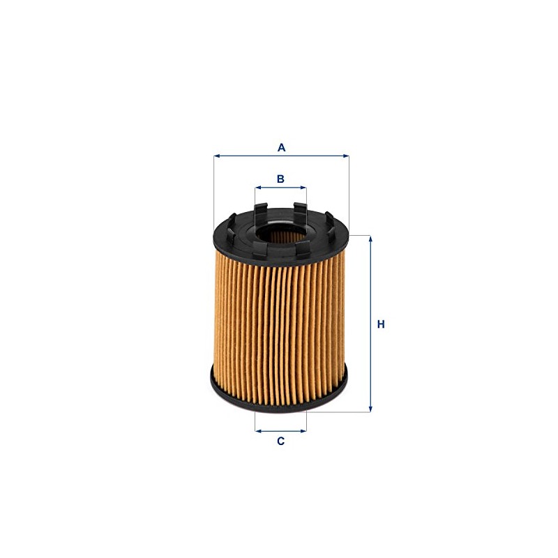 UFI Filters 25.043.00 Ölfilter für Autos
