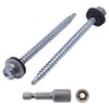 (Pack of 30 pcs) DIN 7504-K Zinc Plated Steel 4.8