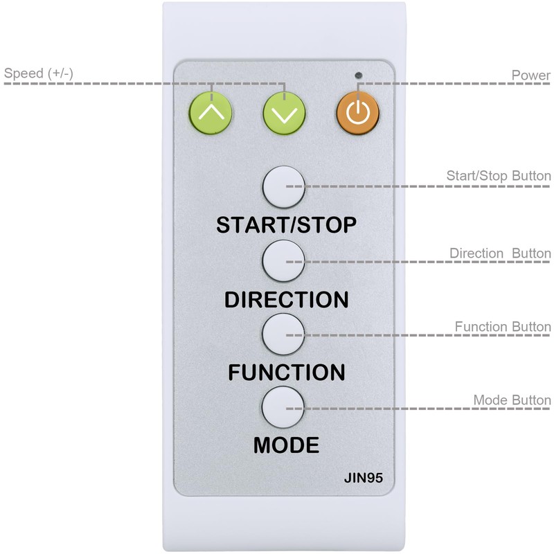 Replacement Remote Control for Under Desk Elliptical Machine Seated Elliptical