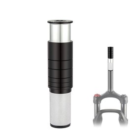 HOUSON Bicycle Stem Riser, Bicycle Stem Height Adapter Bicycle Fork Stem Extender Embedded Handlebar Riser Riser for Inner Diameter 24.6mm-25.4mm MTB Fork