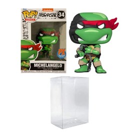 Funko Pop! - TMNT - Michelangelo Previews PX Exclusive Bundled with EcoTEK Pop Protector