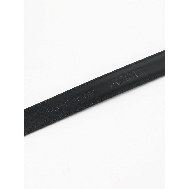 Beams Heart Men's Leather Belt Design Belt, Braun