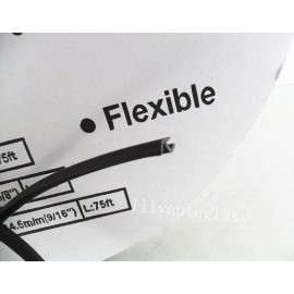 NAGD Flexline Windshield Auto Glass Universal Molding Flexible Trim Rubber 12.8mm 15'