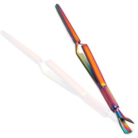 MuskalMed Professional Ingrown Toe Nail Cutters Clippers Pliers | Side Cutters Straight Curved | Beauty Gauges | Cuticle Pushers Skin Knife (Universal Tweezer)