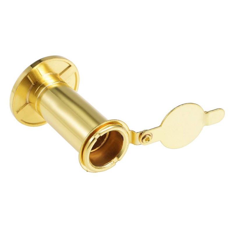 uxcell Door View, Solid Brass 220-degree Door Viewer Peephole with