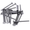 M3 (3mm x 35mm) Slot Mushroom Machine Screw (Bolt) -