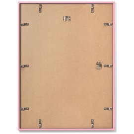 Opposite Wall - 16x20 in - Real Wood Pink Picture Frame - Lightweight, Versatile & Shatterproof - Wall Hanging & Tabletop Photo Frame - Office, Gallery & Home Decor