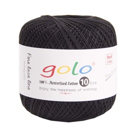 golo Crochet Yarn Size 10 for Hand Knitted Crochet Yarn