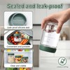 12 Pack Overnight Oats Containers with Lids, 16oz/10oz/4oz Glass Jars