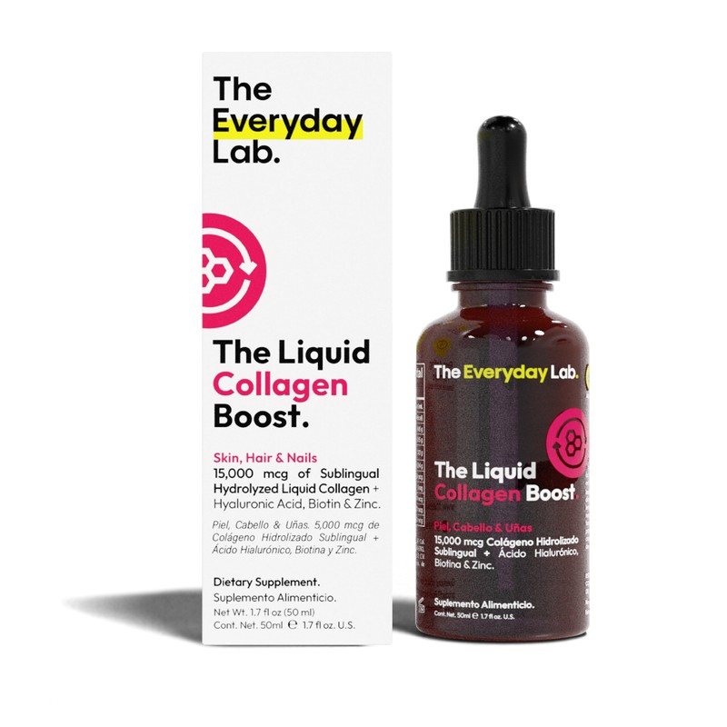 The Everyday Lab Colágeno Líquido Sublingual Anti-Edad con Biotina ·
