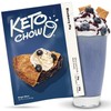 Keto Chow Blueberry Pie - Keto Meal Replacement Shake Powder