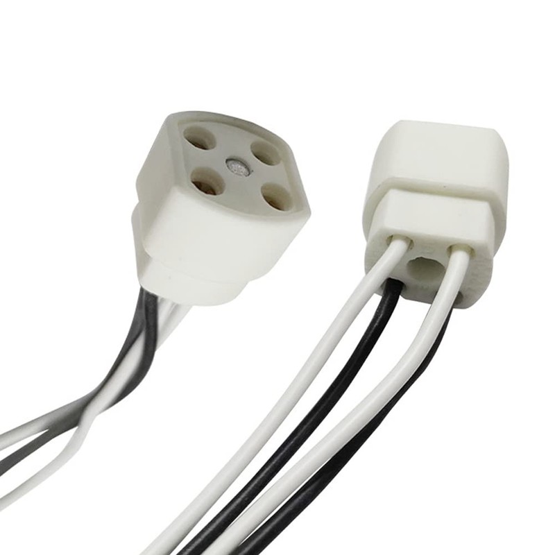 2pcs G10Q 4-Pin Circline Round Fluorescent LED Tube Lamp Ceiling