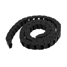 URBEST 10 x 15mm Semi Enclosed Type Plastic Towline CNC Machine Tool Cable Carrier Drag Chain Nested
