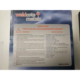 Weldcote Metals Auto Darkening Kwik-View Welding Helmet | Weldcote Metals