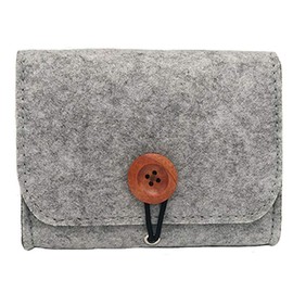 AUONY Essential Oil Carrying Case for 6 Bottles, 5ML / 10ML / 15ML Essential Oils Travel Organizer Storage Pouch Bag