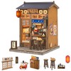 Fsolis Book Nook Kit - DIY Miniature Dollhouse Kit for