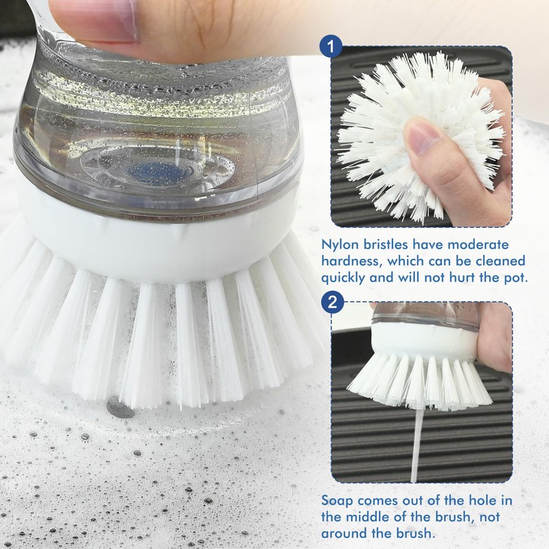 Palm Brush Refills for OXO Good Grips Soap Dispensing Dish