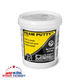 Woodland Scenics Foam Putty 16oz ST1447 all scales model layout