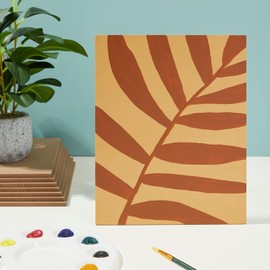 Bright Creations Chipboard Art Boards for Painting & Crafts - 8 x 10 in, 1/4 in Thick, 12-Pack - Warp-Resistant Backing Boards for Canvas Painting & Craft Supplies