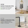 Hoimpro 17 Inch Stand Hand Towel Holder Towel Bar Towel