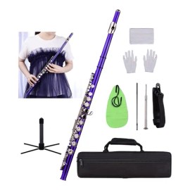 Flauta En Clave De Do Con 16 Llaves Hecha De Cuproníquel