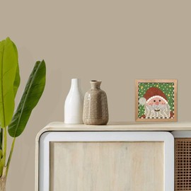 Mosaic Craft Set, DIY, 20 x 20 cm, Santa Claus