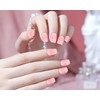 MOOYIYAN Semi Cured Gel Nail Strips|Works with Any UV/LED Nail