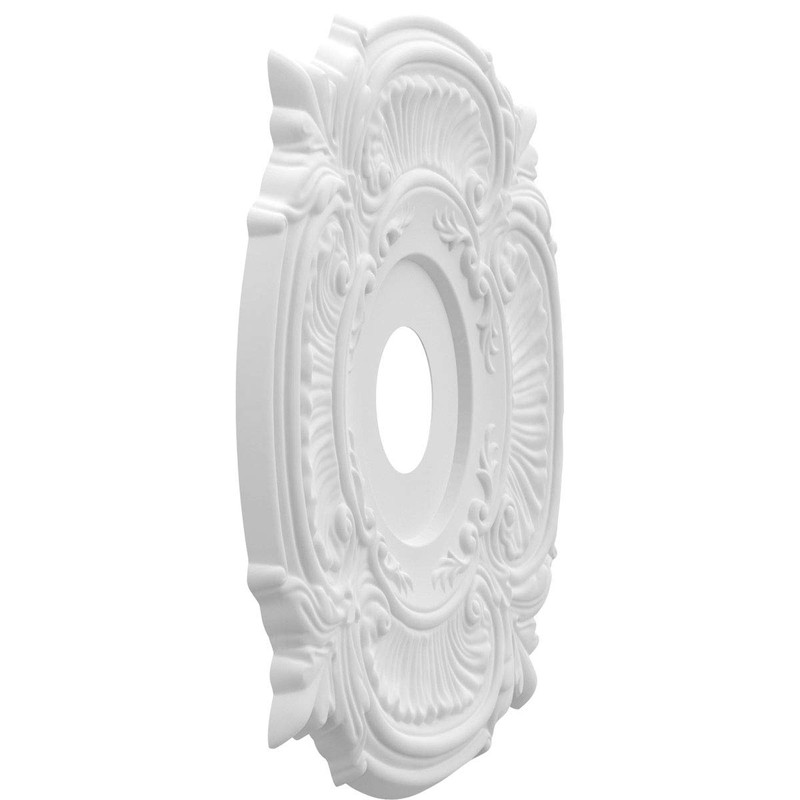 Ekena Millwork CMP19AT Attica Thermoformed PVC Ceiling Medallion (Fits Canopies